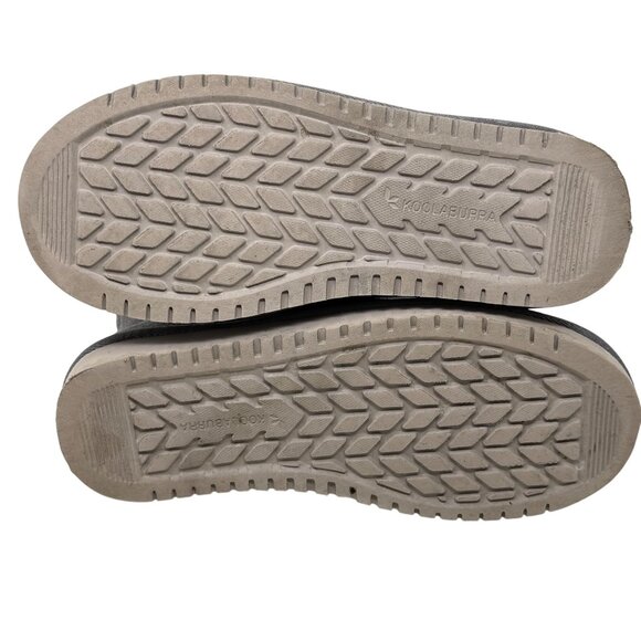 Koolaburra Koola Short By UGG Womens Gray Suede Winter Sheep Fur Boots Boho Sz 5 - Picture 10 of 11